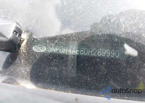 2013 Hyundai Elantra Gls из США, поврежденный, VIN 5NPDH4AE8DH289990